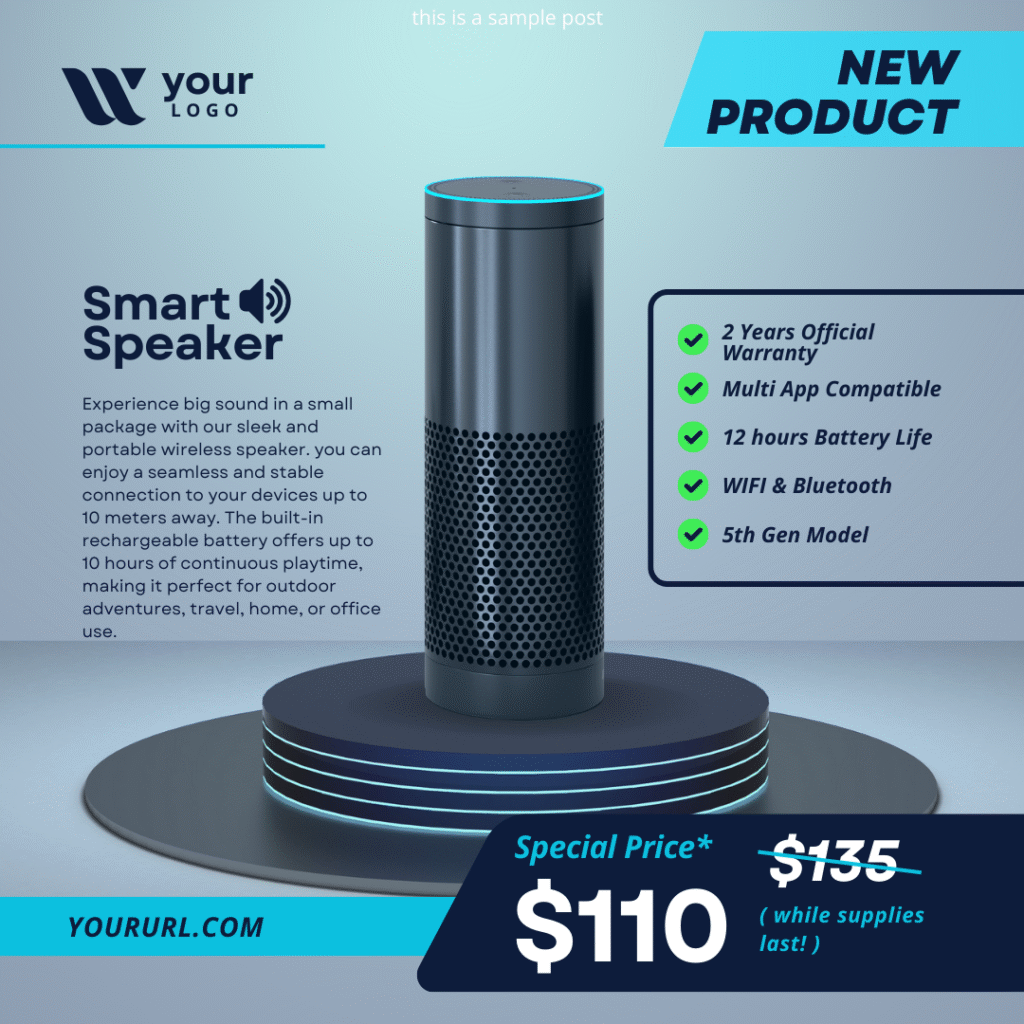 promo post marketing social media handling